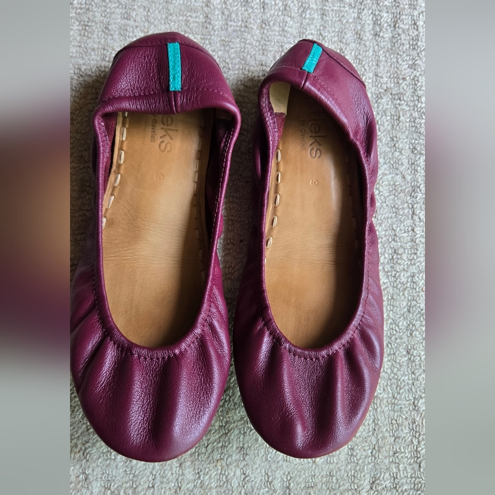 Tieks By Gavrieli in Plum and Teal